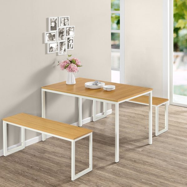 Zinus Soho Dining Table and Bench Set Cheap