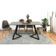 Wood Brown Dining Table - Model Royal Supply