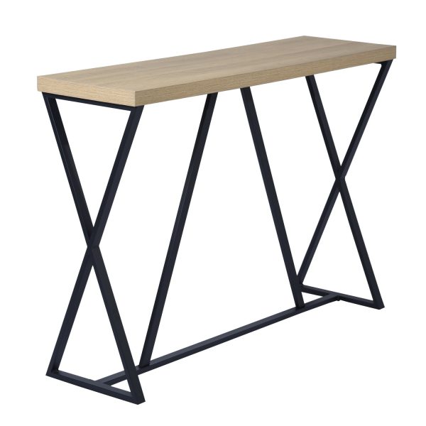 Oak Modern Console Table- Model Hes Hot on Sale