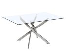 5 PC Glass Dining Table Set- Model Bruno on Sale