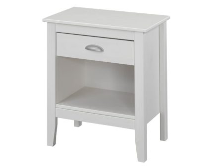 White Wood Night Stands- Model #955 Hot on Sale