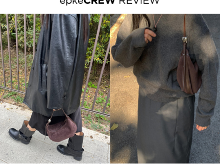 【WE ARE】韓國Archivepke Luv moon bag 麂皮腋下包OVBAX24607 Online now