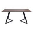 Wood Brown Dining Table - Model Royal Supply