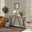 Oak Modern Console Table- Model Hes Hot on Sale