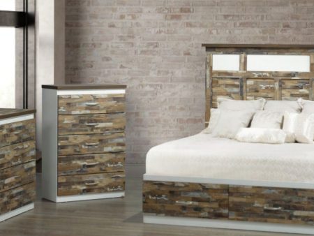 Wood Storage Bedroom Set- All Sizes Available- 100% Canadian Made- Model NB189 Online now